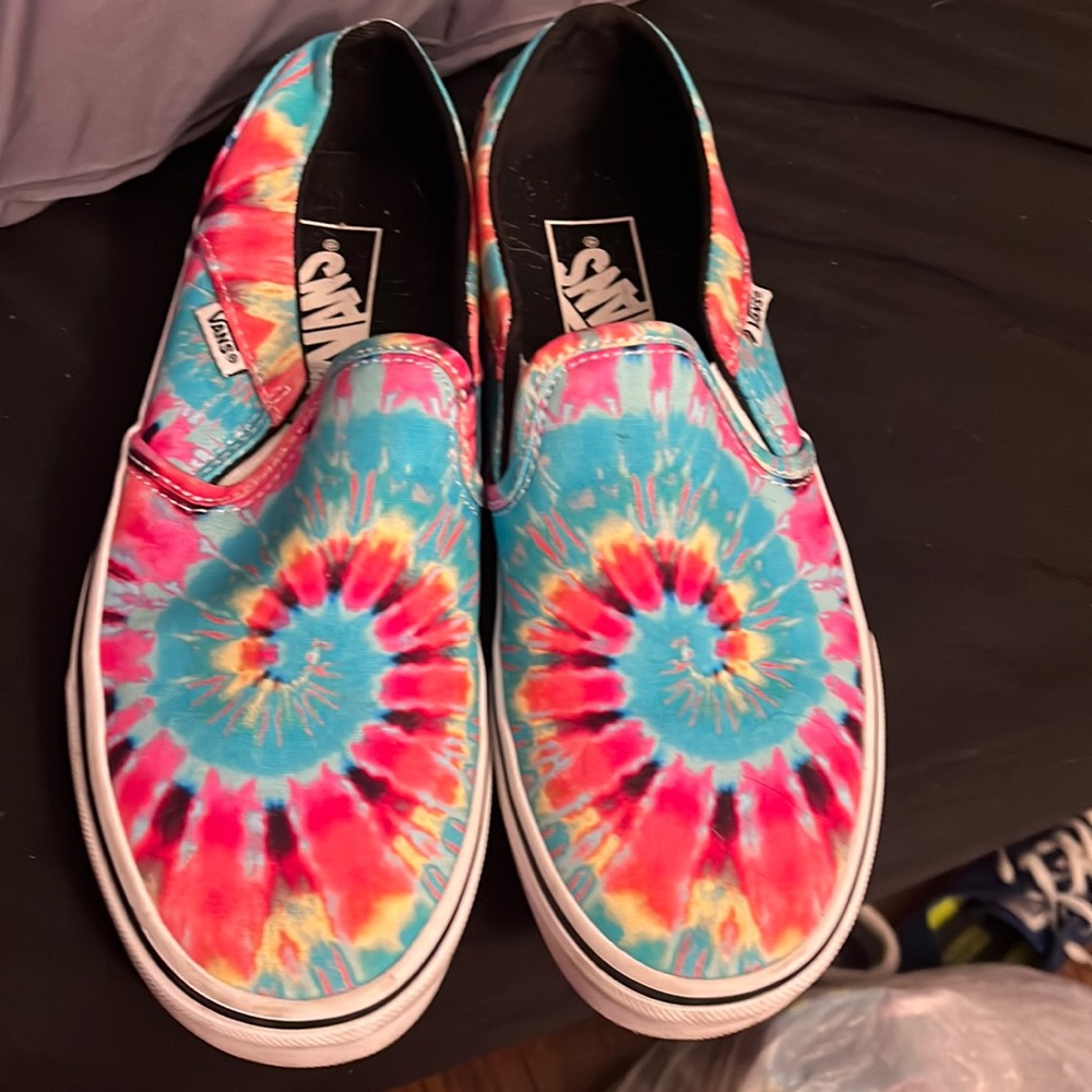 Tie dye vans